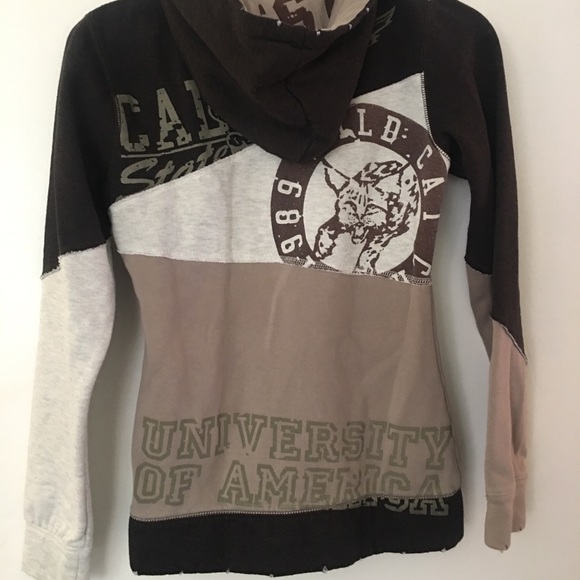 Active Brand Zip-Up Fleece Lined Hoodie - Picture 2 of 6